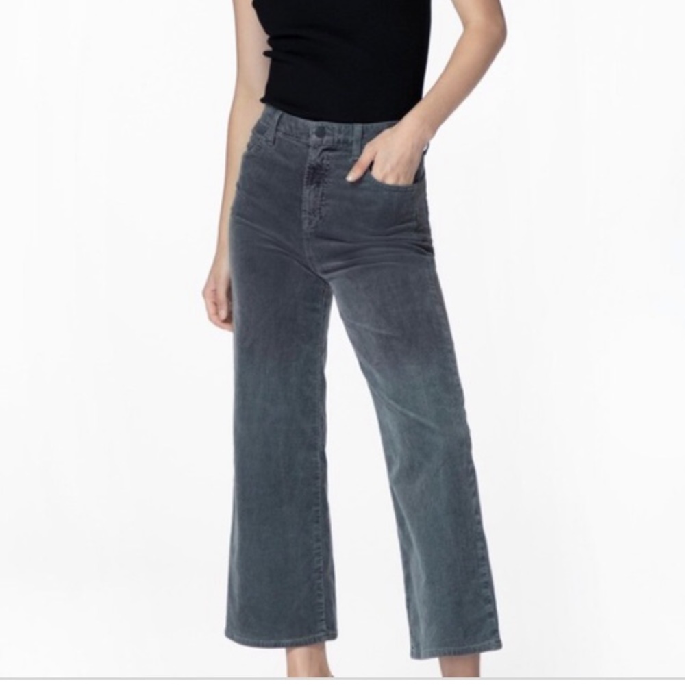 J Brand super high rise corduroy pants